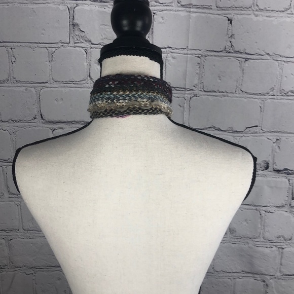 NWT Tickled Pink Acrylic Knit Scarf Sz OS - Picture 6 of 8